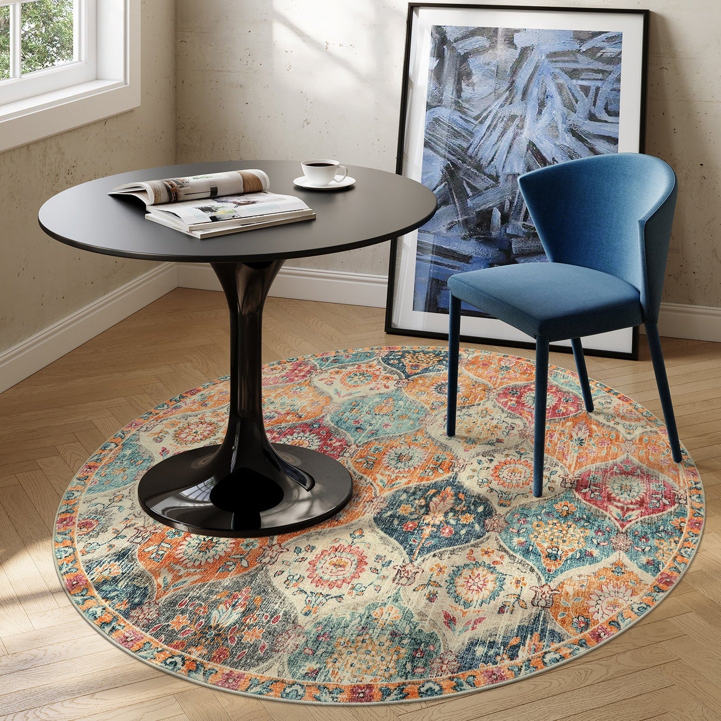 CLEANING RUG Moroccan Trellis Cream/Multi Carpets