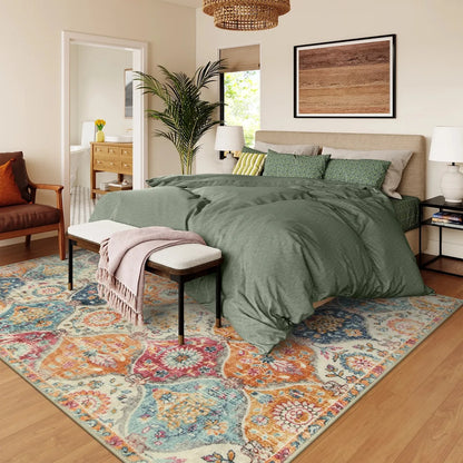 CLEANING RUG Moroccan Trellis Cream/Multi Carpets