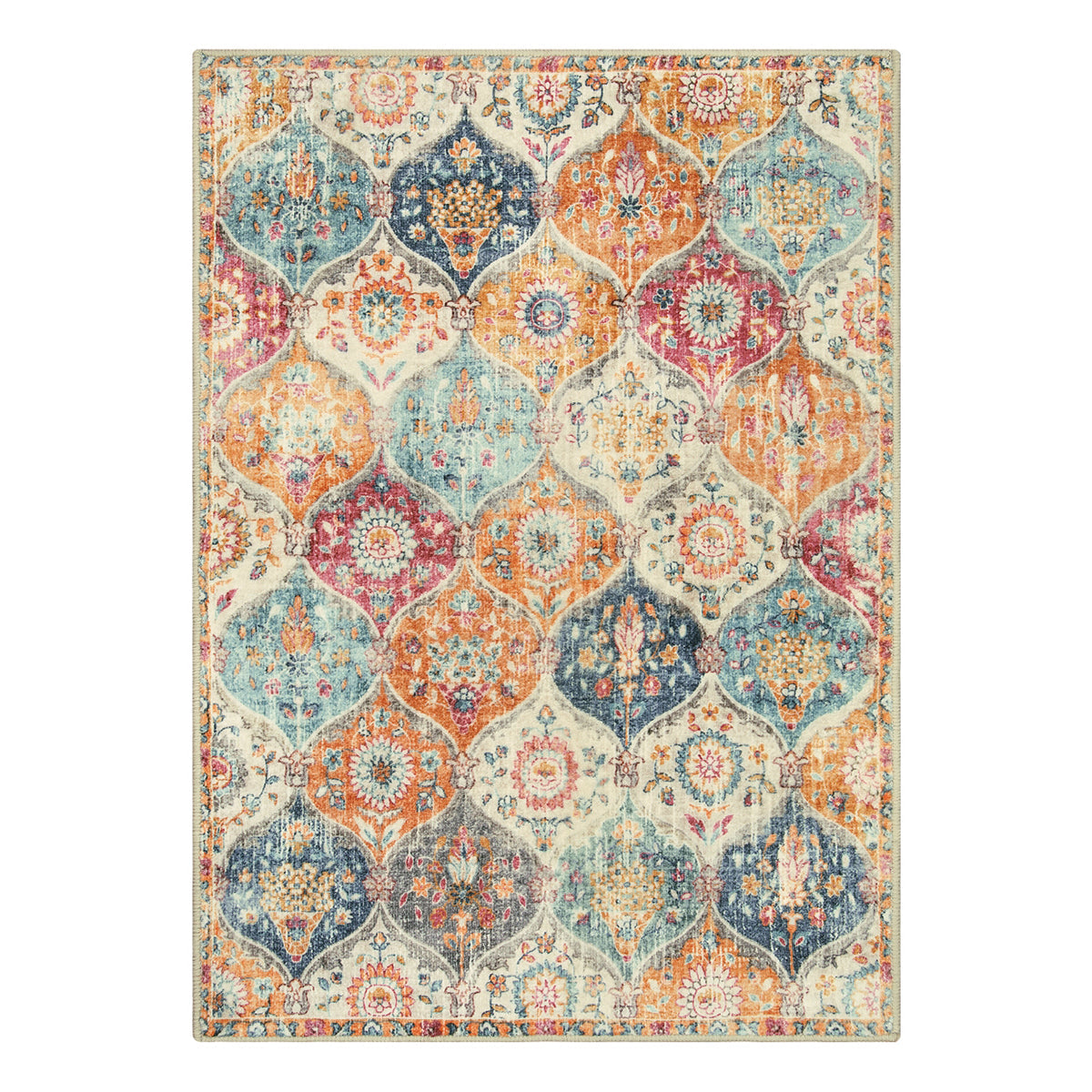 CLEANING RUG Moroccan Trellis Cream/Multi Carpets