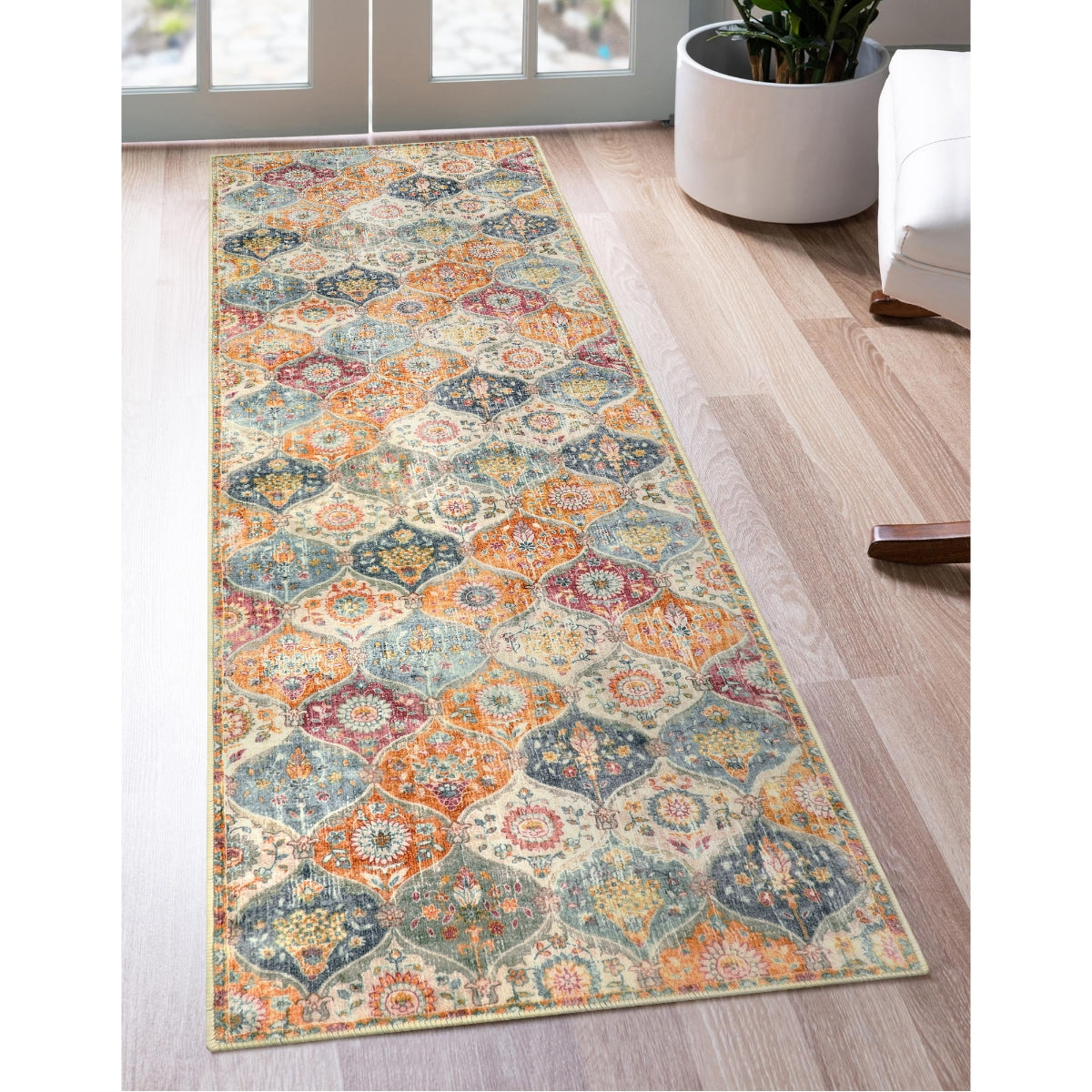CLEANING RUG Moroccan Trellis Cream/Multi Carpets