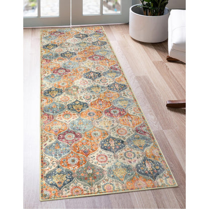 CLEANING RUG Moroccan Trellis Cream/Multi Carpets